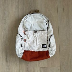 The North Face Canvas Backpack.